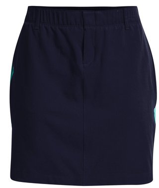 Under Armour Links Woven gonna da golf femminile, blu navy