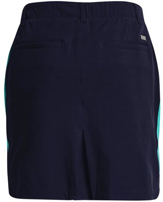 Under Armour Links Woven gonna da golf femminile, blu navy
