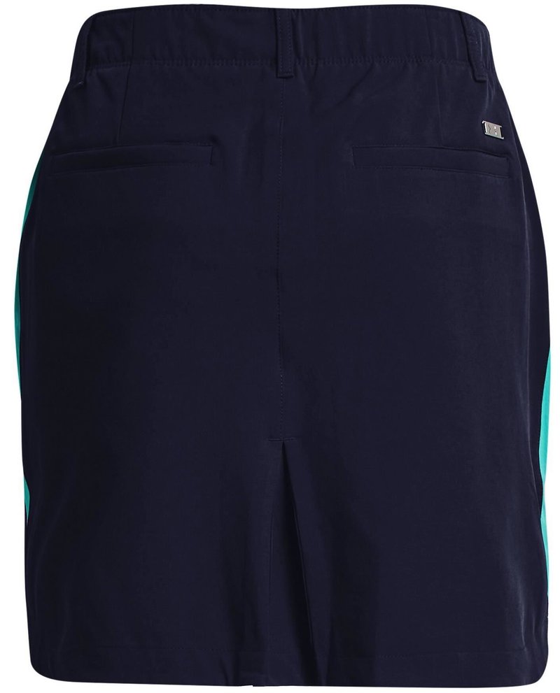 Under Armour Links Woven gonna da golf femminile, blu navy