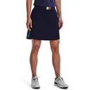 Under Armour Links Woven gonna da golf femminile, blu navy