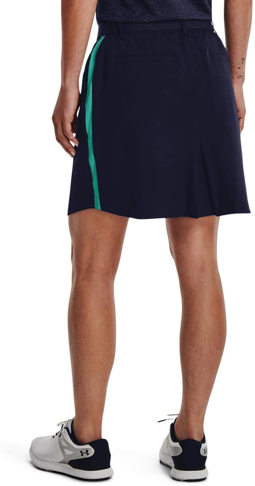 Under Armour Links Woven gonna da golf femminile, blu navy