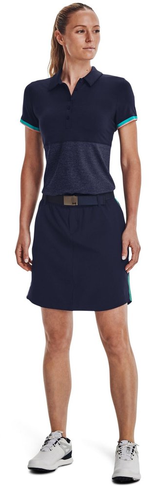 Under Armour Links Woven gonna da golf femminile, blu navy