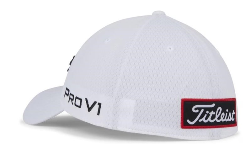 Titleist Tour Elite cappellino da uomo, bianco/nero