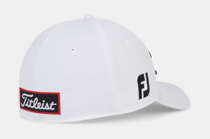 Titleist Tour Elite cappellino da uomo, bianco/nero