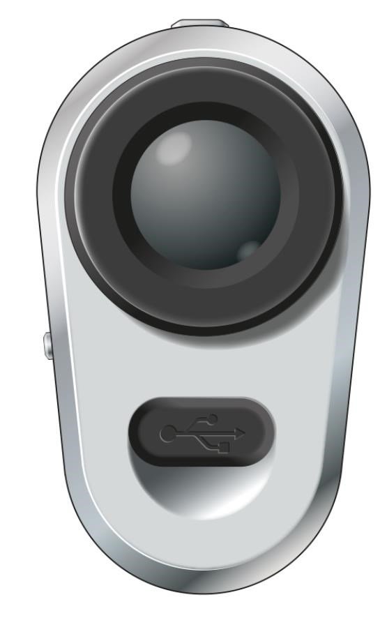 Zoom Zoom OLED PRO telemetro laser, nero/argento