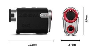 Zoom Zoom OLED PRO telemetro laser, nero/argento