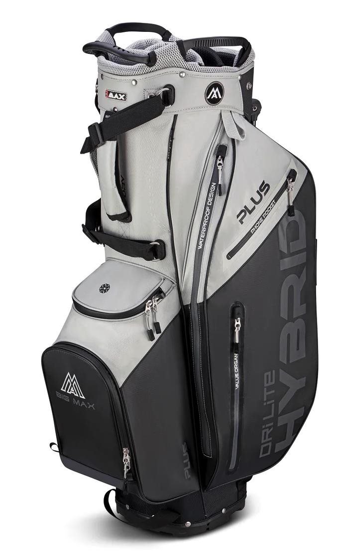Big Max Dri Lite Hybrid Plus stand bag, grigio/nero