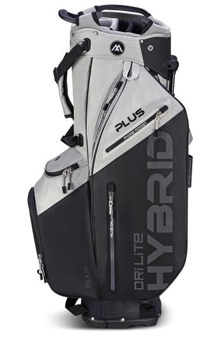 Big Max Dri Lite Hybrid Plus stand bag, grigio/nero