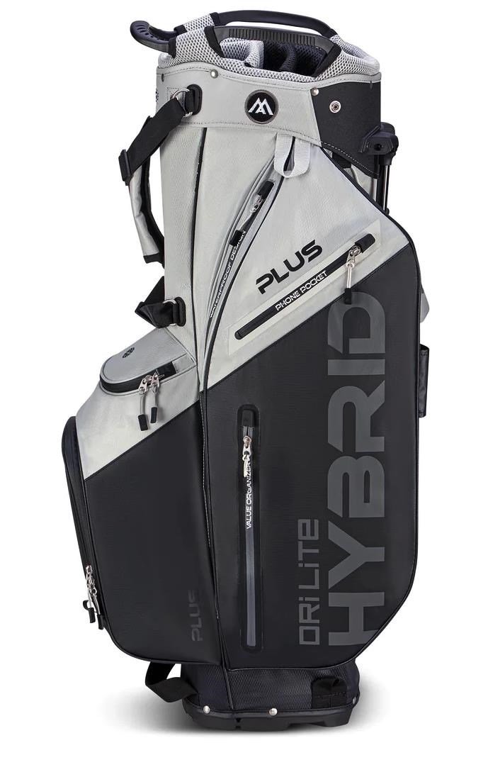 Big Max Dri Lite Hybrid Plus stand bag, grigio/nero