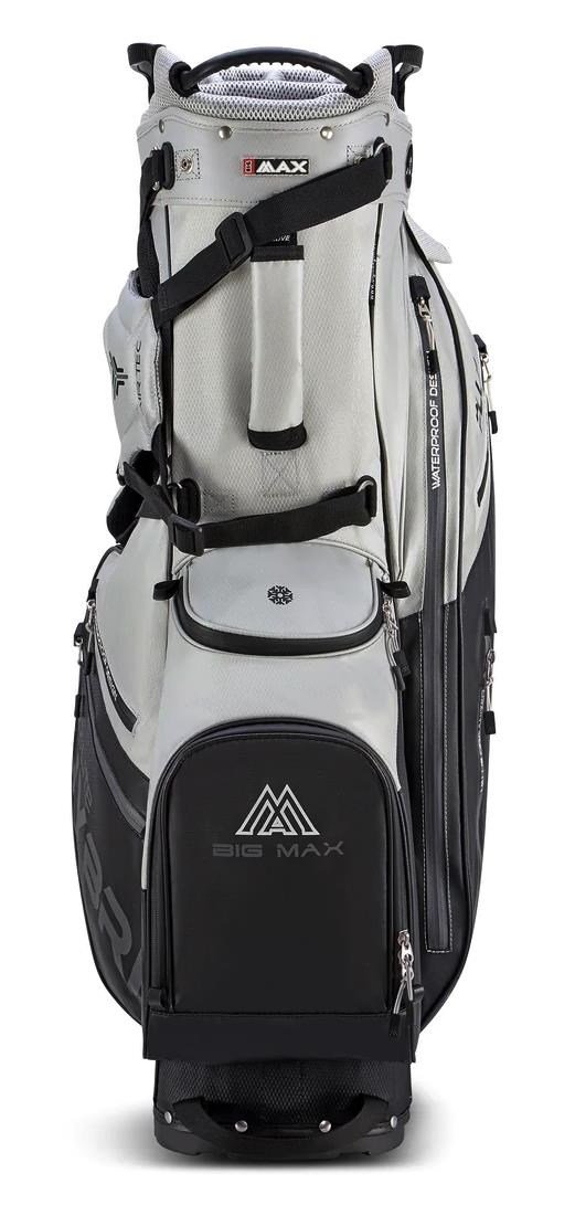 Big Max Dri Lite Hybrid Plus stand bag, grigio/nero
