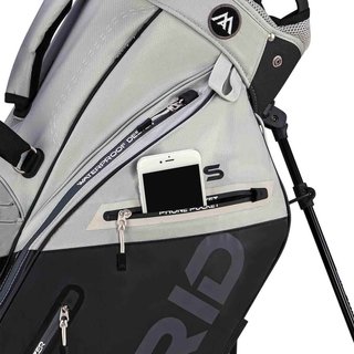 Big Max Dri Lite Hybrid Plus stand bag, grigio/nero