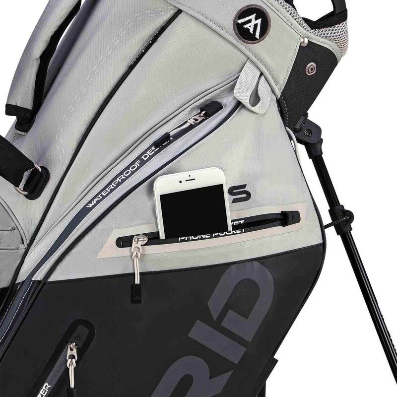 Big Max Dri Lite Hybrid Plus stand bag, grigio/nero