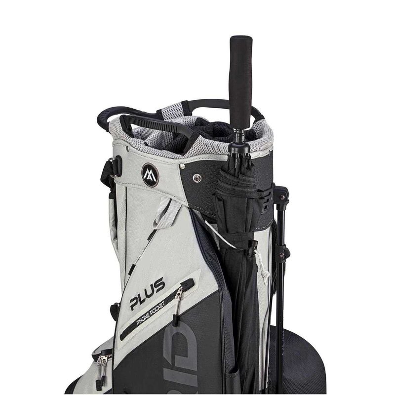 Big Max Dri Lite Hybrid Plus stand bag, grigio/nero