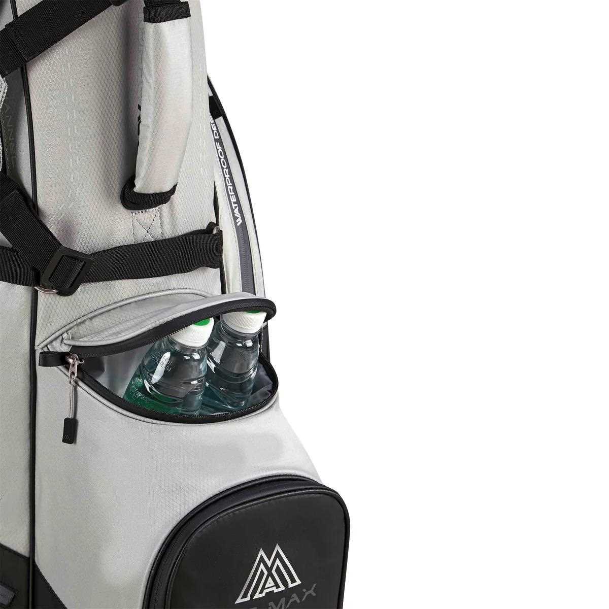 Big Max Dri Lite Hybrid Plus stand bag, grigio/nero
