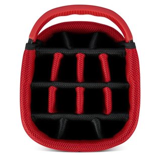 Big Max AQUA Hybrid 4 stand bag, nero/carbone/rosso