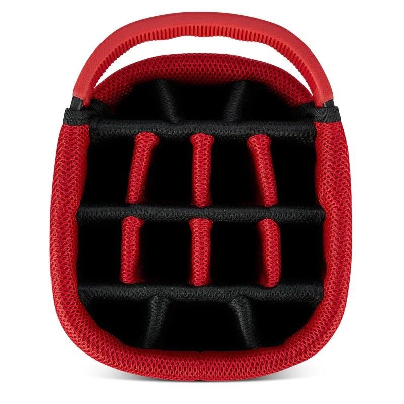 Big Max AQUA Hybrid 4 stand bag, nero/carbone/rosso