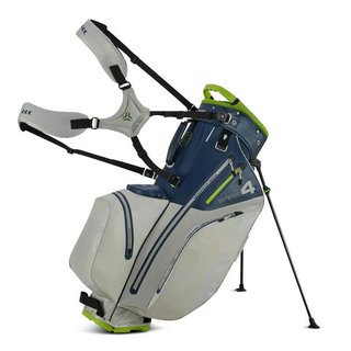 Big Max AQUA Hybrid 4 stand bag, navy/grey/lime
