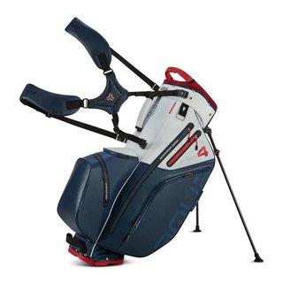 Big Max AQUA Hybrid 4 stand bag, navy/white/red