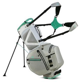 Big Max AQUA Hybrid 4 stand bag, white/grey/mint