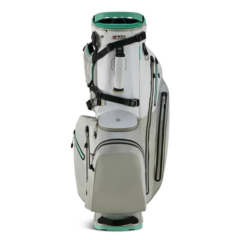 Big Max AQUA Hybrid 4 stand bag, white/grey/mint