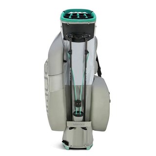 Big Max AQUA Hybrid 4 stand bag, white/grey/mint