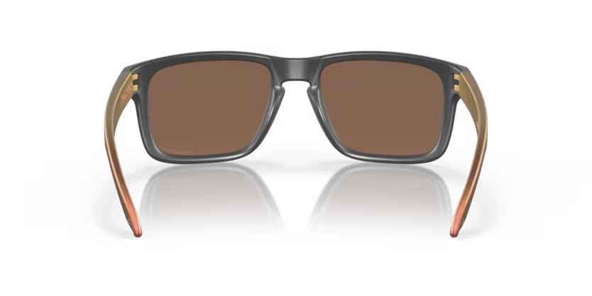 Oakley Holbrook Steel Colection Matte Carbon Prizm 24K Polarized occhiali da sole