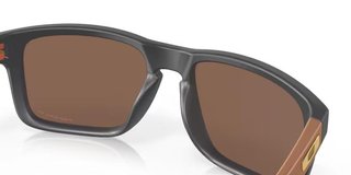 Oakley Holbrook Steel Colection Matte Carbon Prizm 24K Polarized occhiali da sole