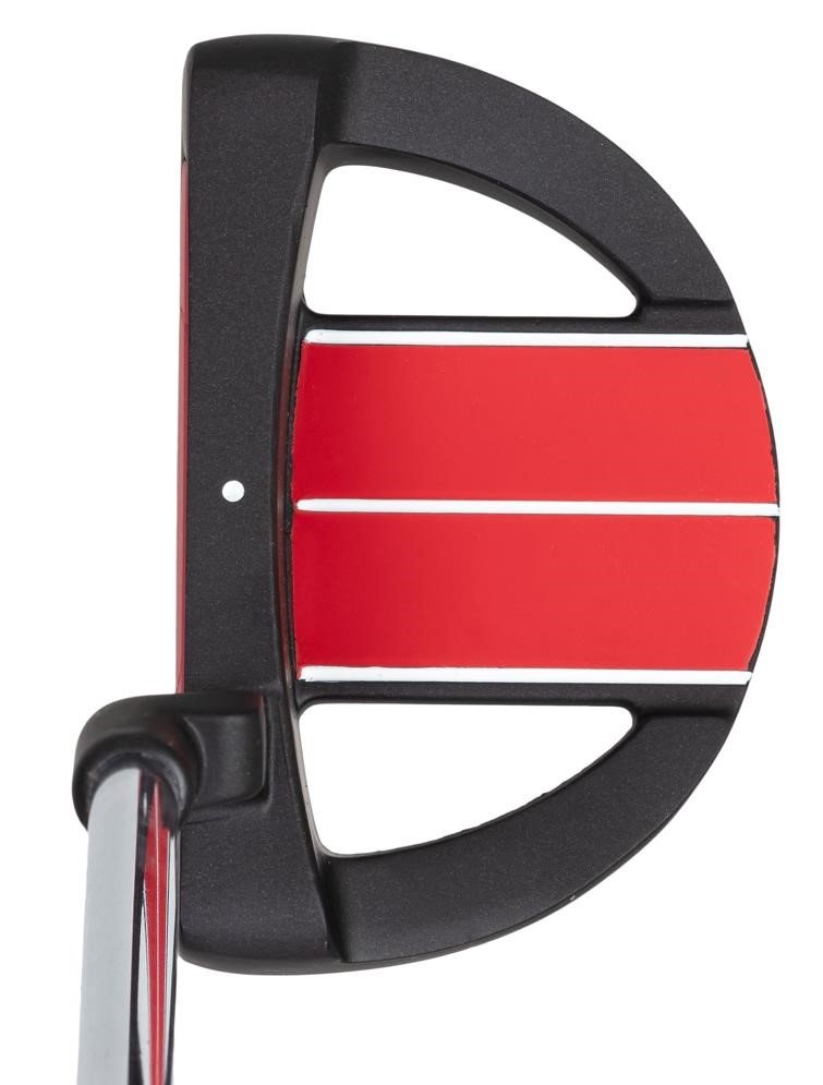 Divnick Adjustable Telescopic Red Mallet putter, destrorso, senza copritesta