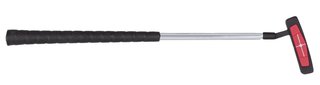 Divnick Adjustable Telescopic Red Mallet putter, destrorso, senza copritesta