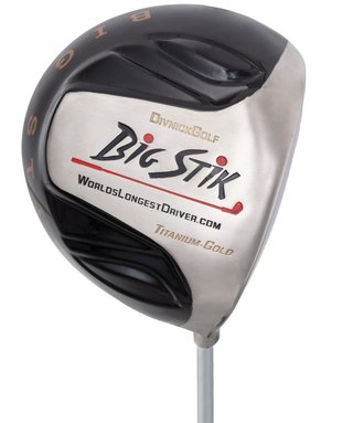 Divnick Golf Big Stik Adjustable driver telescopico, 10.5°, testa illegalmente grande