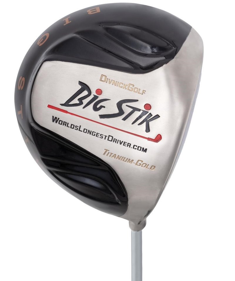Divnick Golf Big Stik Adjustable driver telescopico, 10.5°, testa illegalmente grande