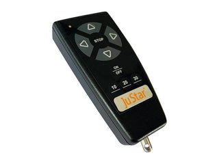 JuStar Black 1.0 carrello elettrico, nero