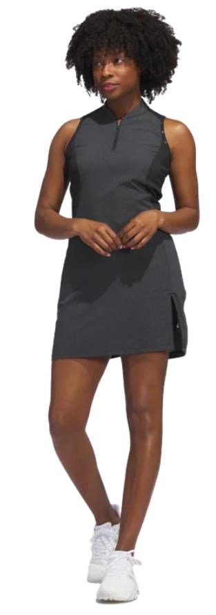 Adidas Ultimate365 Tour senza maniche vestito da golf da donna, nero