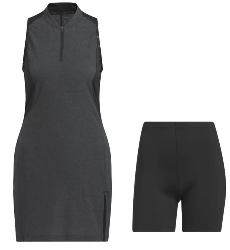 Adidas Ultimate365 Tour senza maniche vestito da golf da donna, nero