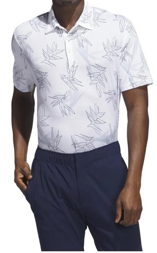Adidas Oasis Mesh polo da uomo, bianco