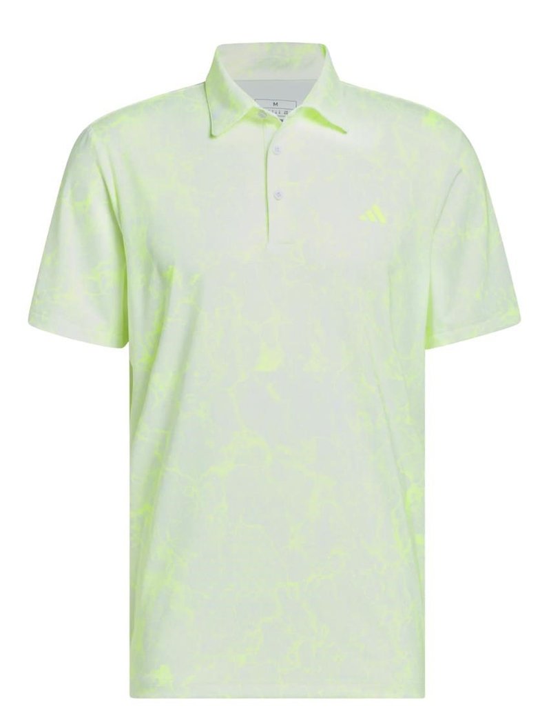 Adidas Ultimate365 Print polo da uomo, bianco