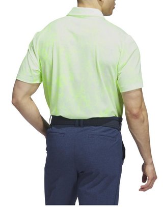 Adidas Ultimate365 Print polo da uomo, bianco