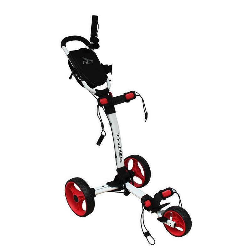 Axglo TriLite carrello manuale, bianco/rosso