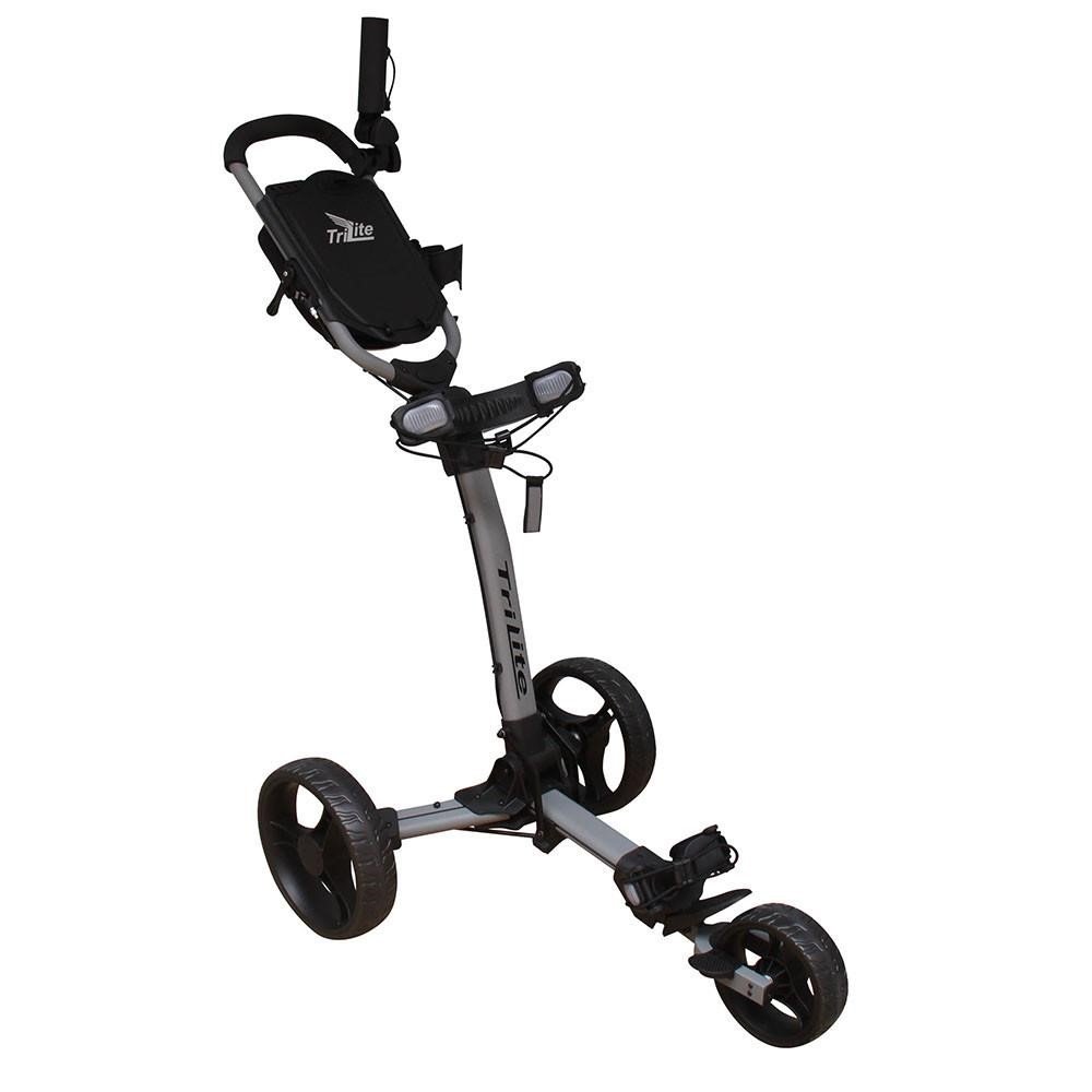 Axglo TriLite carrello da golf manuale, grigio/nero