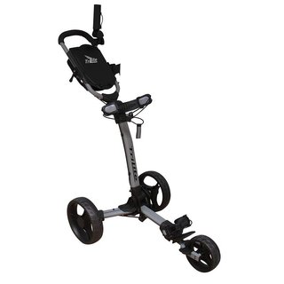 Axglo TriLite carrello da golf manuale, grigio/nero
