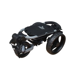 Axglo TriLite carrello da golf manuale, grigio/nero