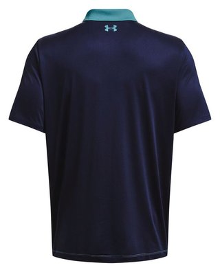 Under Armour Perf 3.0 Color Block polo da uomo, glacier blue