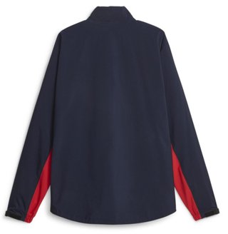 Puma DryLbl Rain giacca uomo, navy blazer/strong red