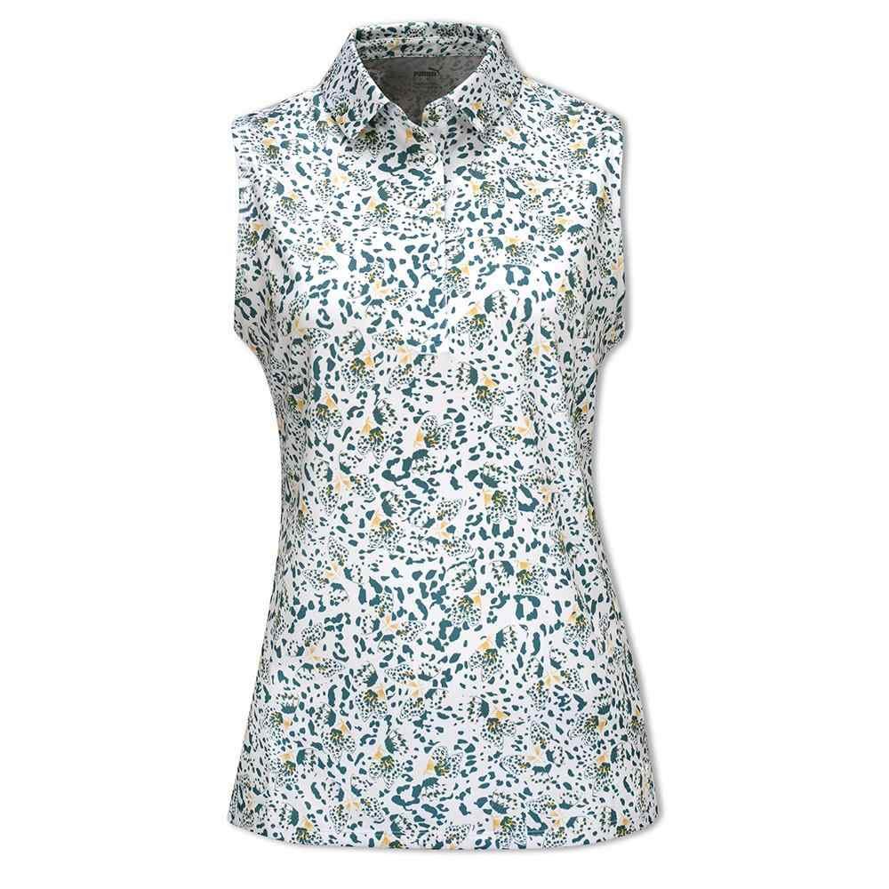 Puma Mattr Mariposa SL polo da donna, bold blue/flaxen