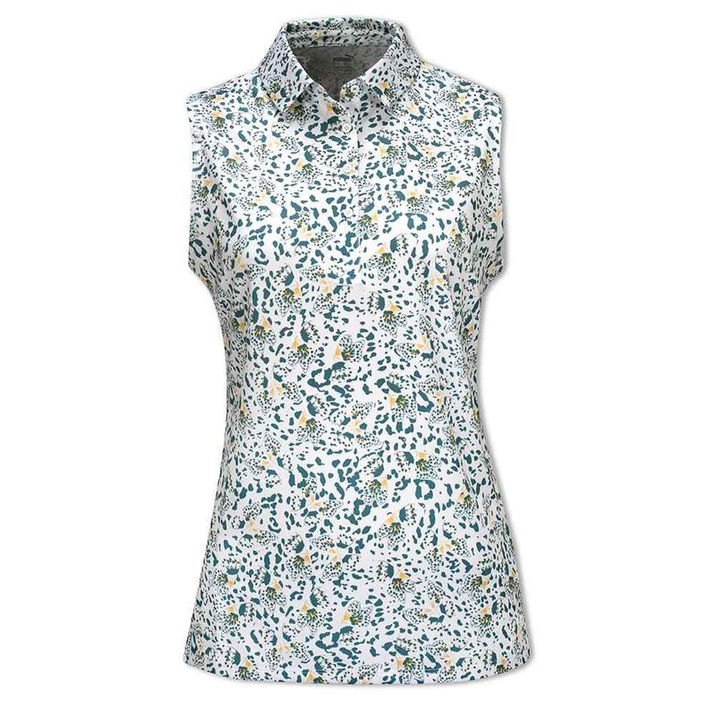Puma Mattr Mariposa SL polo da donna, bold blue/flaxen