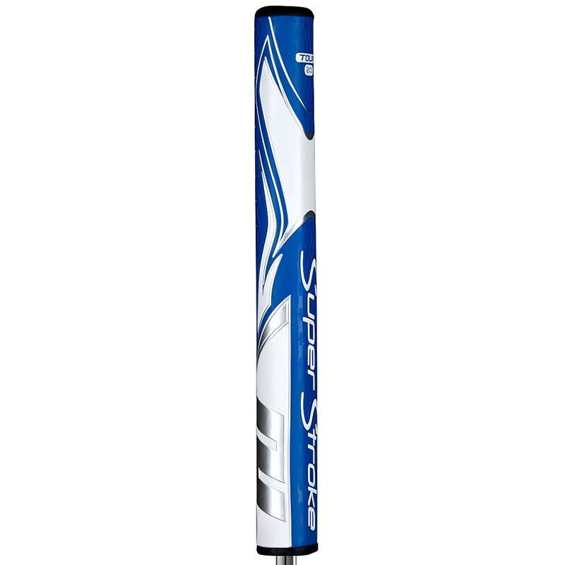 SuperStroke Zenergy Tour 2.0 grip per putter, blu/bianco