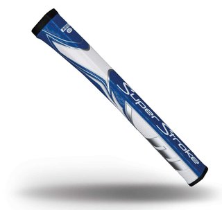 SuperStroke SuperStroke Zenergy Pistol GT 2.0 grip per putter, blu/bianco