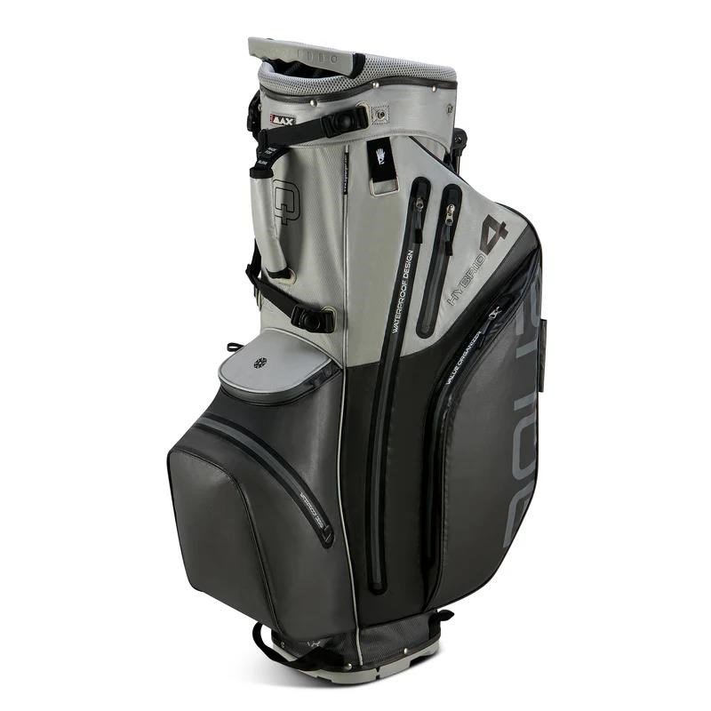 Big Max AQUA Hybrid 4 stand bag, grigio/argento(nero)