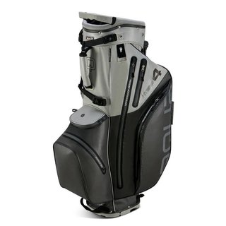 Big Max AQUA Hybrid 4 stand bag, grigio/argento(nero)
