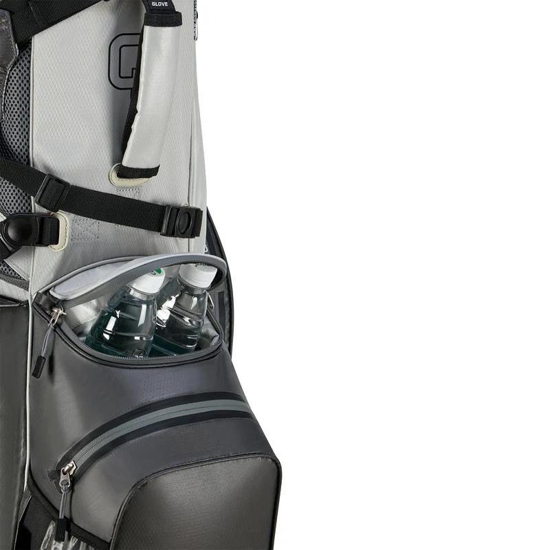 Big Max AQUA Hybrid 4 stand bag, grigio/argento(nero)